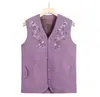 Chaleco para Mujeres Mayores para Otoño e Invierno, Ropa de Abuela, Chaleco para Personas Mayores, Nuevo Estilo Espeso Forrado de Polar para Mamá de Otoño, Abrigo de Señora Mayor