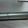 Fabricante de tubo aleteado soldado con láser de acero inoxidable industrial, tubo de calor aleteado resistente al aceite y a altas temperaturas