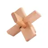 Cerradura Kongming de Mortaja y Espiga de Haya Cerradura Luban Juguete de Ocio para Niños Barril de Vino de Madera Juguete Educativo Transfronterizo para Personas Mayores