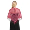 Venta caliente transfronteriza bufanda triangular de flecos de lentejuelas soluble en agua chal de lentejuelas para novia dama de honor chal para cena cheongsam fiesta