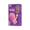 Condones Juncai 001 Lengua de Gato Partículas Grandes Multi-Delgados Condones de Ácido Hialurónico Condones Sexuales para Hombres Adultos