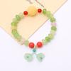Nuevos Brazaletes de Alta Gama con Cristales y Cuentas de Vidrio, Joyería para Parejas y Mejores Amigos, Brazaletes Pequeños de Regalo, Accesorios de Mano Minimalistas Estilo Ins