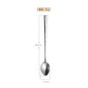 FUENTE fabricante hotel juego de vajilla de acero inoxidable creativo mango plano cuchara para helado bistec occidental acero inoxidable cuchillo, tenedor y cuchara
