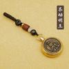 Chaveiro Lanyard Alça de Manuseio Bodhisattva Guardião do Zodíaco Latão Buming Buddha Giratório Lojinha Atacado Presentes