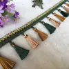 Cortinas Estilo Europeu Franjas de Renda Franjas Franjas para Barra Tecido Decorativo Acessórios Acessórios de Corte Solto
