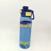 Botellas de Agua Deportivas de Alta Apariencia para Estudiantes Hombres y Mujeres, Botellas de Agua Portátiles para Exteriores, Vasos de Fitness, Vasos de Plástico al por Mayor