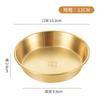 Acero Inoxidable 304 Plato Pequeño Aderezo para Ensalada Occidental Tazón Pequeño Pimienta Negra Mostaza Taza para Salsa de Tomate Condimento Plato para Salsa para Mojar