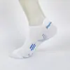 Meias de Barco Femininas Coloridas Tendência Algodão Meias de Verão Malha Respirável Absorventes de Suor Basquete Esportes Corrida Meias Curtas