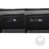 Adecuado para 2021-2023 Volkswagen Golf 8 manija de la guantera fibra de carbono decoración de modificación del interior del coche