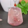 Atacado de fábrica pingente marca Paisagem Jade Dourado fivela de segurança pingente marca Dragão Pingente Jade Dourado Dragões Gêmeos proteção colar de jade principal