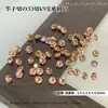 Hua Zi Cortado K9 Súper Brillante 33 Caras Fondo Puntiagudo Redondo Diamante de Imitación Superficie de Color Diamante de Imitación Accesorios para Uñas Relleno de Pila de Uñas Diamante de Imitación al Por Mayor