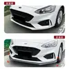 Adecuado para Ford Focus Mk4 St Line 2019-22 Labio Frontal y Alerón Frontal Accesorios de Modificación Exterior