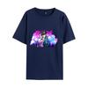Comercio Exterior Transfronterizo Búsqueda Caliente Serie La Maravillosa Aventura de JOJO Estampado de Animación Japonesa Camisetas de Manga Corta para Hombre y Mujer