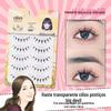 Maquiador recomenda Cílios Postiços Maquiagem de Noiva Coreana Filha de Família Rica Cabelo de Fada Natural Rico Desenho Animado Mulheres Desenho Animado