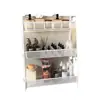 Estante de almacenamiento para cosméticos, organizador de escritorio, organizador multicapa para productos de cuidado de la piel para tocador, estante para tocador de baño