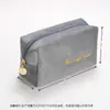 Bolsa de Maquillaje Estilo Ins de Terciopelo, Neceser Bordado de Gran Capacidad, Bolsa Portátil de Almacenamiento de Maquillaje para Viaje, Al por Mayor en Stock