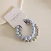 Paquete de 2 Scrunchies Coreanos de Nuevo Estilo de Alta Elasticidad que No Dañan el Cabello, Bandas Elásticas Básicas Suaves y Versátiles para Mujer