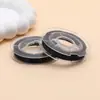 Corda Elástica Mini Plana Colorida de 10m Fio para Miçangas Artesanais DIY Corda Elástica Resistente ao Desgaste para Pulseiras