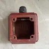 Caja de conexiones de hierro fundido para motor a prueba de explosiones, versión engrosada, caja de conexiones para motor Y2-160/Y3, caja de conexiones de hierro fundido para motor trifásico