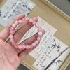 Nueva pulsera china antigua de cuerda elástica con cuentas, pulsera de cuentas de esmalte coloreado para chica dulce, puesto de mercado nocturno, venta al por mayor, adornos de mano