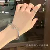 Pulsera Maldición Estrecha de Black Myth Wukong para Mujer Popular Estilo Chino Pulsera de Gama Alta Retro Exagerada Más Fácil de Combinar Joyería para la Mano