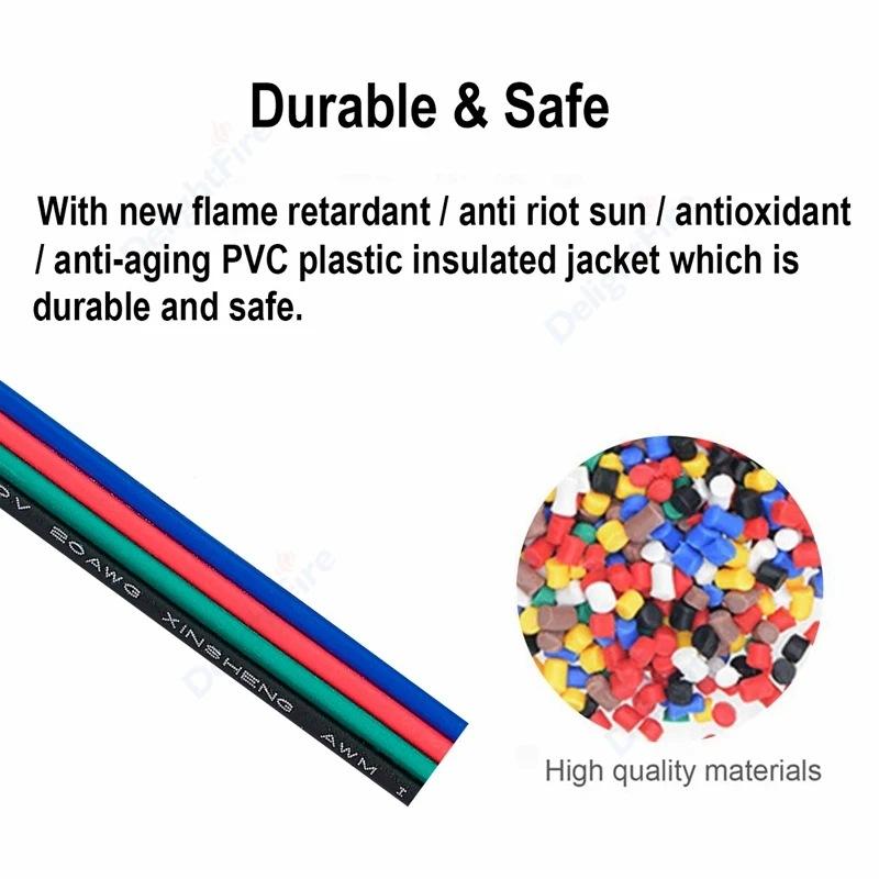 4-Pin-Electrical-Wire-Rainbow-