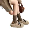 Calcetines de pila sin costuras con calcetines de calcetín de zapatos de cuero pequeños para mujer de primavera y otoño calcetines de tubo de hilo de algodón blanco calcetines para bebé posparto