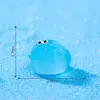 Novo produto transfronteiriço peixe gordo luminoso partículas fofas paisagismo de aquário marinho acessórios decorativos diy micro paisagem pequenos ornamentos