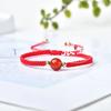 Pedra da sorte do zodíaco pulseira de pedra de aniversário das doze constelações pulseira Planeta Mágico Cinco Elementos para homens e mulheres
