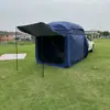 Tienda trasera para coche para exteriores almacenamiento de espacio tienda de apertura rápida bicicleta motocicleta toldo negro a prueba de lluvia a prueba de sol