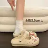 Sandálias Slip-On Versáteis de Verão para Uso Externo e no Dia a Dia com Estampa de Gato Tendência Chinelos Confortáveis e Leves com Bico Fechado para Mulheres