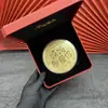 Pastel Grande de Oro Pastel de Oro Mamá Te Amo Pastel 50mg Oro Puro 999 Colección de Inversión Regalo de Cumpleaños para la Diosa Mamá