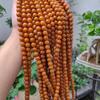 Raiz de Bodhi natural contas soltas 108 contas Dunhuang verde tesouro do homem contas pulseira longa joias atacado