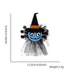 Horquilla Creativa de Halloween Fantasma Murciélago Sombrero de Bruja Accesorios para el Cabello Festival de Fantasmas Decoración para Fiesta Infantil Horquilla Tocado