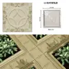 Plantilla Cuadrada Estilo Antiguo para Baldosa de Piso Modelo de Plástico Precast de Cemento Piedra de Pavimentación Exterior Piedra de Paso para Huerto Patio