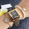 Reloj de Mujer OEM, Reloj de Mujer Minimalista Cuadrado Blanco Plateado de Nicho, Suministro de Fábrica Reloj de Moda al por Mayor
