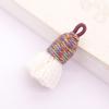 Acessórios Ultra-curtos Pulseira Pingente Colar Pingente Borla Estilo Étnico de Xizang Fio de Algodão Colorido Borla Curta
