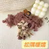 Muñeca de Cáscara de Fruta Producto Terminado, Colgante Carrillón de Viento de Cáscara de Fruta, Muñeca de Vaina de Frijol Artesanía Terminada, Colgante Hecho a Mano Lindo-Feo