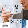 Adecuado para funda de teléfono iPhone 18 Pro, acrílico de color sólido magnético simple Apple 18 cubierta protectora magnética fuerte 17pm