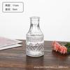 Comercio Exterior Mismo Estilo Mini Jarrón de Vidrio Escritorio Transparente Mini Jarrón Estilo Ins Adornos de Alto Valor