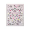 Lindas Pegatinas para Uñas de Piano 5D en Relieve Estéreo Dibujos Animados Infantiles Patrón DIY Pegatinas de Arte para Uñas Joyería Estilo Sl