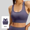 Sutiã Esportivo TATABLANOM de Alta Elasticidade para Mulheres com Bojo Removível, Colete Fitness Yoga à Prova de Impacto, Costas Bonitas, Reduz Gordura nas Axilas