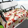 Suministro Exclusivo Transfronterizo de Cubiertas Antipolvo para Asientos de Carritos de Golf, Fundas para Asientos, Protectores de Asientos para Carros Turísticos, Serie Navideña