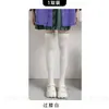 Calcetines Essenciales de Verano para Pantorrilla, Calcetines JK Japoneses para Mujer, Medias Negras Puras de Compresión Adelgazantes hasta la Rodilla, Calcetines de Tubo Alto de Terciopelo