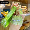 Muñeco Panda Llavero de Dibujos Animados Lindo Panda Troyano Exquisito Colgante para Coche Pareja Mochila Regalo Venta al por Mayor