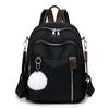 Mochila de Nailon Ligera Estilo Coreano para Mujer 2025 Moda Versátil para Viajes Urbanos Gran Capacidad