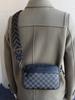2024 Nuevo Estilo Coreano Bolsa de Hombre de Moda Marca Bolso Cruzado Moderno Personalizado Trendy Pequeño Bolso Cuadrado Bolso Caja Casual Bolso de Hombro