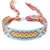 Moda Europeia e Americana Cor Nepal Pulseira Tecida Estilo Étnico Boêmio Corda de Mão Sorte Amizade Casal Pulseira