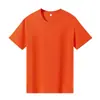 Camiseta de Algodón Puro para Hombre, Camisa Cultural de Cuello Redondo, Uniforme Escolar, Uniforme de Trabajo, Uniforme de Grupo, Sudadera de Color Sólido, Camiseta de Manga Corta de 180 g con Estampado de Logo