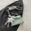 Estilo Coreano Sistema Coreano Transfronterizo 2026 Diseño de Hebilla con Estampado de Puntos Redondos Bolso de Mano para Mujer Bolso de Hombro Bolso Cruzado Bolso Cuadrado Pequeño